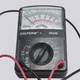 Calterm Analog Multimeter 66420 With Test Leads For DC/AC Voltage & Resistance