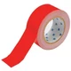 1 PC Brady '104313 Floor Marking Tape, Polyester, No Legend, Red, 2 in W.,