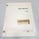 HP 3465A Multimeter Operating & Service Manual July 1976 03465-90006 See Desc.