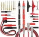 SWANLAKE 27-Piece Multimeter Test Leads Set, CAT.III 1000V / CAT.IV 600V Mult...