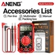 ANENG SZ308 Digital Multimeter ACDC Voltage Current Resistance Tester LCD Screen