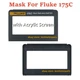 Mask For Fluke 175C True-RMS Handheld Digital Multimeter Repair Part Replacement