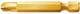 Wera 05066696001 1/4" x 50mm Torq-Set Diamond Coated Power Bit