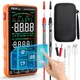 FKM Pro Digital Multimeter Tester,Compact & Rechargeable Voltmeter w/ 5 Touch