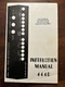 Valhalla Scientific Inc. 4440 Digital Multimeter Instruction Manual OEM Vintage