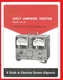 Owner's Instruction Manual for SUN Electric Co. Volt-Ampere Tester VAT-28 VAT28