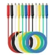 Sumnacon Magnetic Jumper Wires - 6pc Red Black Yellow Green Blue White 
