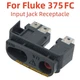 Input Jack Receptacle For Fluke 375 FC TRMS Clamp Meter Replacement Parts New