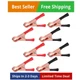 8 Pcs Heavy Duty Metal Insulated Alligator Clips 50A for Battery Testing