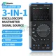 3-In-1 FNIRSI DST210 Handheld Digital Oscilloscope Multimeter Signal Generator