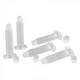 Nordson EFD 7366045 Syringe Barrel Piston Kit, 5cc, Clr/Wht, General Purpose,
