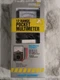 Calterm Pocket-size Analog Diagnostics Multimeter with Test Leads 12 Range NEW