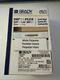 Brady Label Tape Cartridge Black on White Polyester M21-375-423  3/4" x 21'