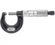 Starrett Outside Micrometer with One-Piece Spindle, Satin Chrome Finish Open Box