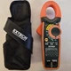 Extech EX720 True RMS AC Clamp Meter 800A - Never Used w/Cover