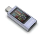 YOJOCK 360W USB C Tester Power Meter, 4-30V 0-12A Type-C KWS-2303C, Grey-blue 