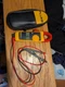 Fluke 323 True RMS Clamp Meter 600V AC/DC 400A w/ Test Leads & Case TESTED
