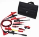TestHelper TH-9-KIT Insulation 4mm Banana Test Lead Probe for Red,Black 