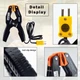 ZIBOO ATTPC3 Temperature Test Clamp Lead Clip K-Type Probe Thermocouple Pipe ✦K 