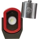 MAXXEON MXN00810 WorkStar Cyclops Red Rechargeable LED Work Light w/ Flask