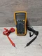 Fluke 115 Compact True RMS Multimeter With Leads (NEW BATTERY) WORKS