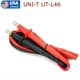 UNI-T UT-L46 Four Wire Test Leads Probe Use For UT620A UT620B Red + Black