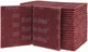 (20 Pack) 3M 7447 Very Fine Grade Nonwoven Aluminum Oxide Hand Pad, 6" W x 9" L