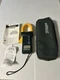 GREENLEE CM-1100 CLAMP-ON METER AC/DC with SOFT ZIPPER CASE & INSTRUCTIONS.