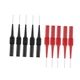 YUKIIATIF 10PCS Multimeter Test Lead Extention Back Probes Sharp Needle Micro