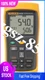 FLUKE 54-2B  54 II B Data Logging Thermometer with Dual Input New FedEx or DHL#