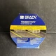 BRADY 104317 ToughStripe B-514 Tape 2" X100' Yellow Black Stripe Floor Tape NEW