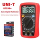 UNI-T UT33D+ Basic Digital Multimeter​  LCD DC/AC NCV &Omega; Amp Res Backlight 