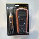 Klein Tools MM320 & NCVT-3P CAT III Digital Multimeter Voltage Tester 600V