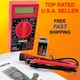 7 function digital multimeter battery tester meter voltmeter voltage tester omh