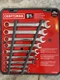 Craftsman 9 Pcs. Metric Combination Wrench Set - CMMT82328