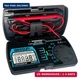 ALLOSUN Digital Multimeter Pocket Size DC AC Voltage Current Tester NCV Ohm Capa