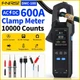 FNIRSI DMC-100 10000 Counts DC AC Current USB Rechargeable Clamp Meter Digital M