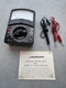 Vintage Micronta #22-049 Multimeter Multitester W Original Leather Case + Extras