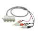 ZIBOO High-Precision LCR-06B 4 Wire Kelvin Clip, Clip Red, black, gray 