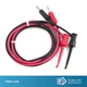 Pomona 3925 0-2 IC Test Clip to Banana Black/Red  36"