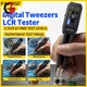 FNIRSI LCR-ST1 Mini Smart Tweezer LCR SMD ESR Tester Ohm Capacitance Diode Test