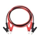 14 Gauge Jumper Wires Alligator Clips to Alligator Clip Heavy Duty Silicone T...