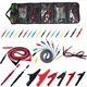 Testeronics 34-in-1 Test Lead and Probe Kit for 13 x 14 x 25 cm, Black 
