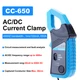 Hantek AC/DC Current Clamp Meter CC-650 400Hz Bandwidth 650A 1mV/10mA