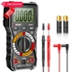 ANENG Digital Multimeter with Case,DC AC Voltmeter,Ohm Volt Amp Black 