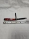 B125 Case XX Knife 2000 Millennium 341 Sm Gunstock 6215 SS Red Bone Excellent