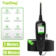 Genuine Topdiag P100 12V 24V Car Circuit Tester Power Probe Diagnostic Tool US
