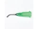 Nordson EFD 7018123 Dispensing Needle Tip, Angled, 45-Deg, 18GA, 0.5' L, Green,