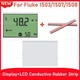 For FLUKE 1503/1507/1508 Digital Insulation Tester CATIV LCD Display Screen Part