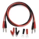 Sumnacon 4 in 1 Banana Plug Alligator Clip Pure Copper Fork Test Lead 3.3 ft